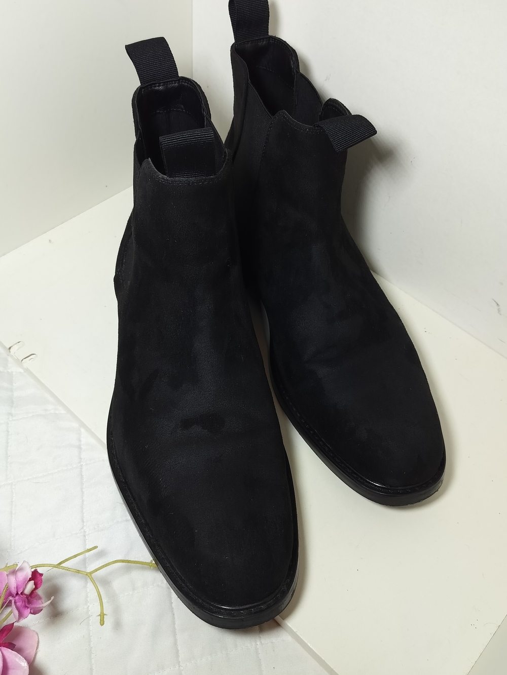 Shoes H&M Black Suede Chukka Boots for Men